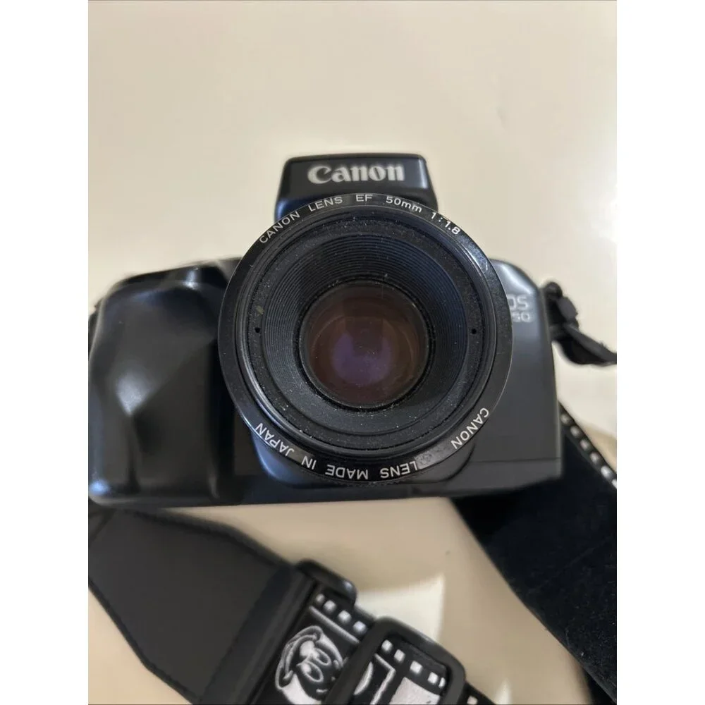 Canon EOS 750 SLR Camera with 35-55M Lens w/ Extra Sigma Zoom -a Lens 35-135mm